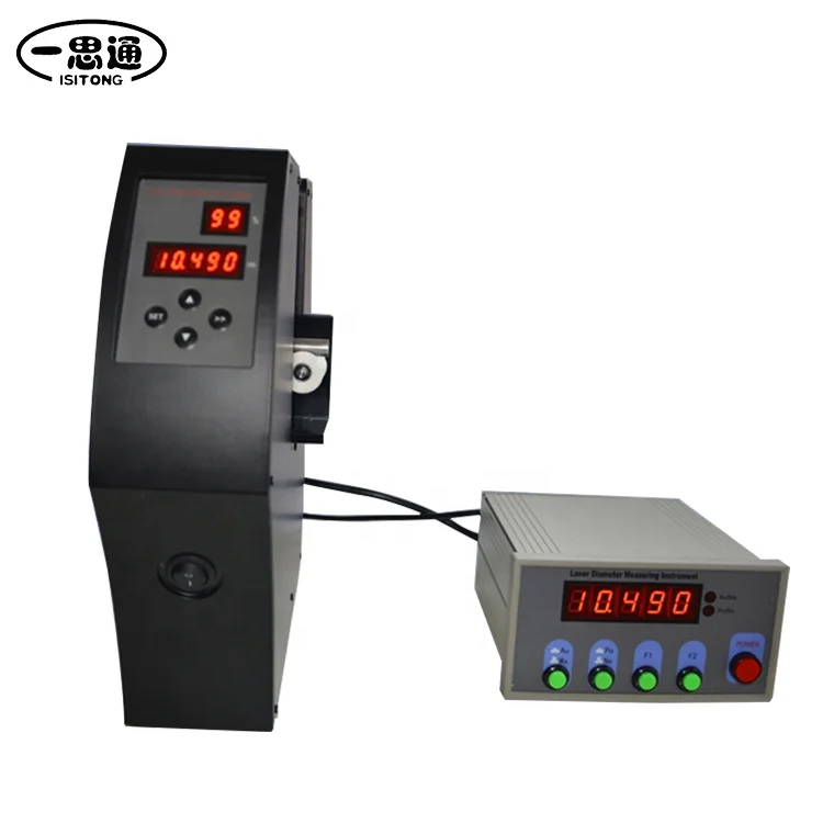 Оптовая продажа высокоточный лазерный Диаметр измерительный прибор, лазерный датчик диаметр, вал измерительный датчик