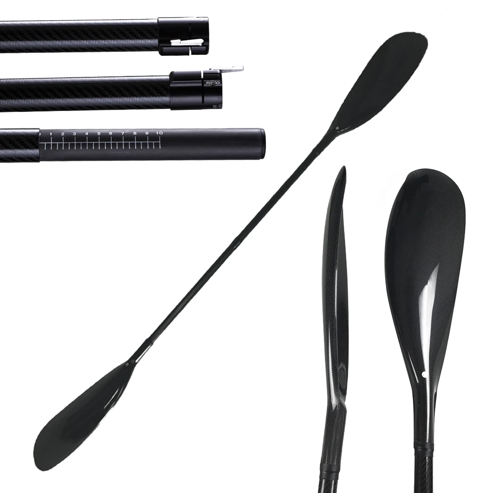 Hot selling wing kayak paddle for sale Clamp adjustable paddle