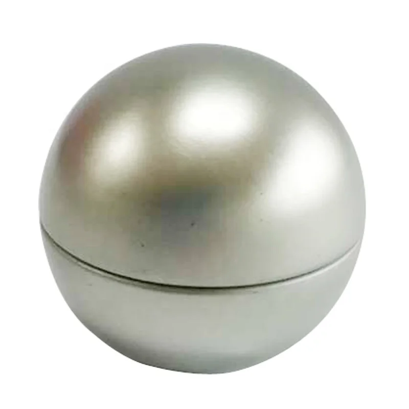 Promotional Custom Silver Tin Ball Box For Gift