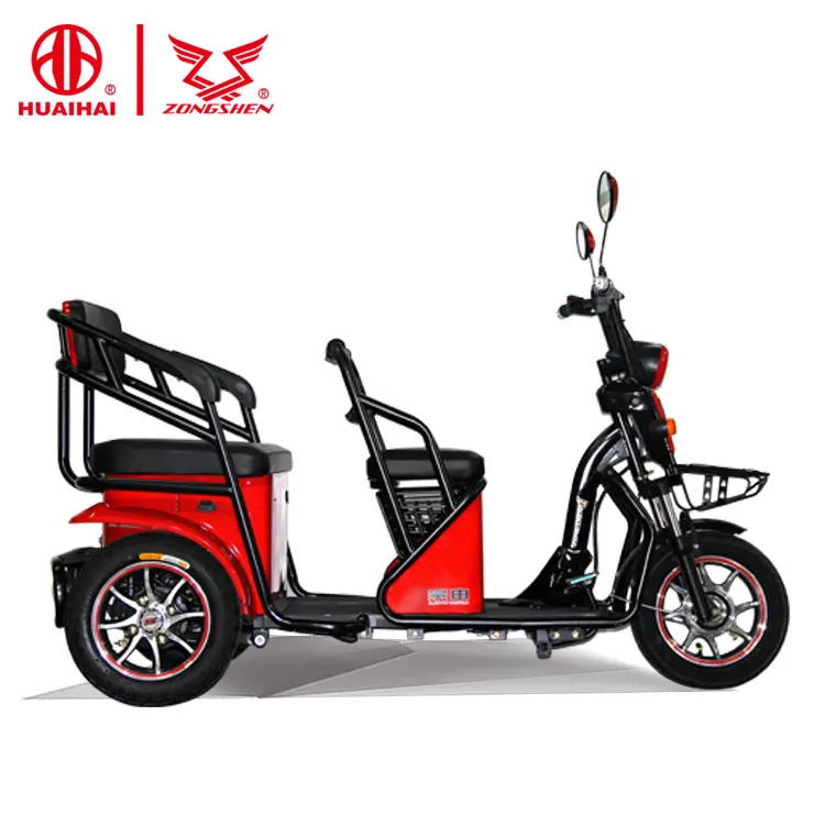CE EEC certification adult tricycle passenger tricycle electric tricycle with passenger seat