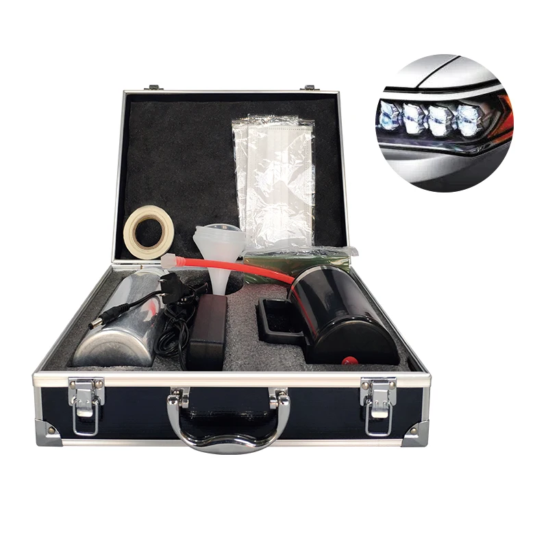 
Head Light Cleaning Kit Head Lamp Nano Coating Headlicht Polish Steam Device 