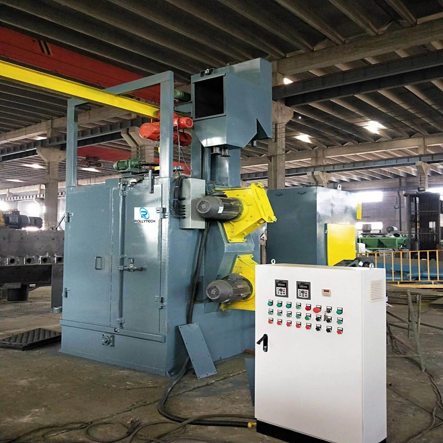 
Aluminum alloy wheels Hook Shot Blasting Machine Price 