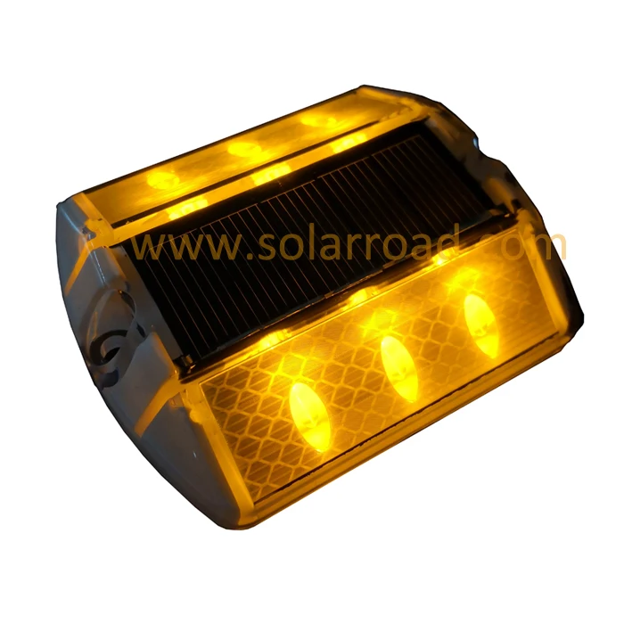 
Traffic LED Raised Pavement Marker Reflective Solar Road Stud 