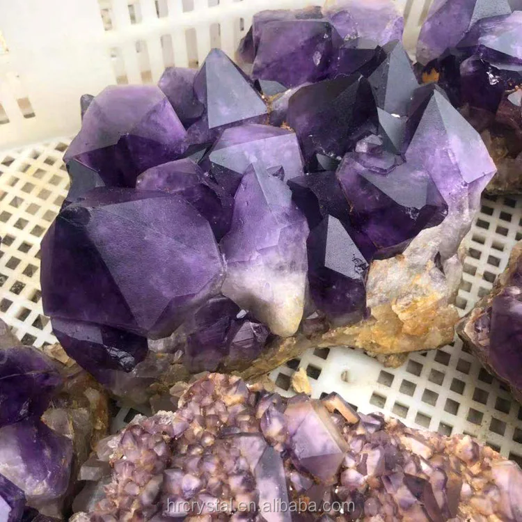 
Wholesale Sparkly Natural Raw Purple Amethyst Quartz Crystal Clusters For Sale 