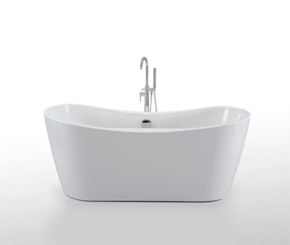 В форме яйца отключить пластиковые clawfoot Мини два человека отдельной ванной