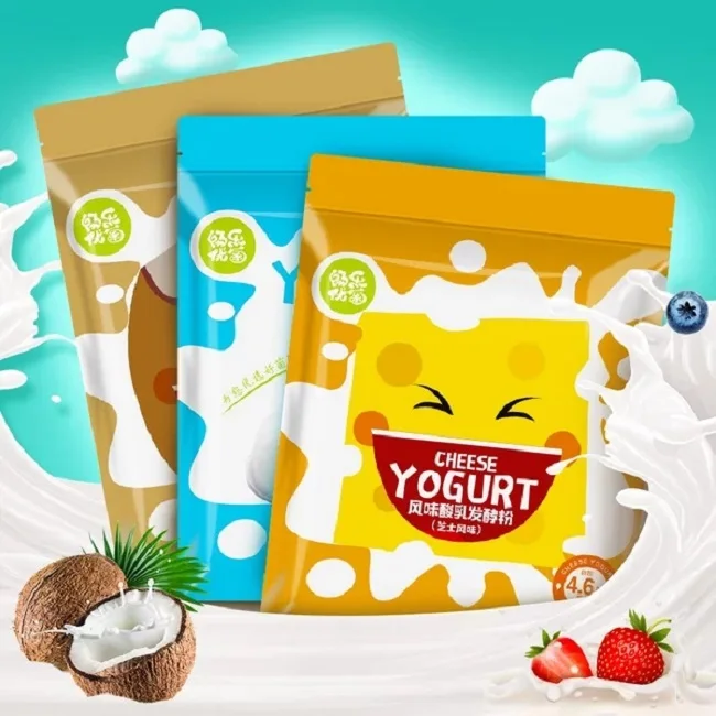 
HALAL yogurt Homemade non dairy coconut flavor yogurt powder 