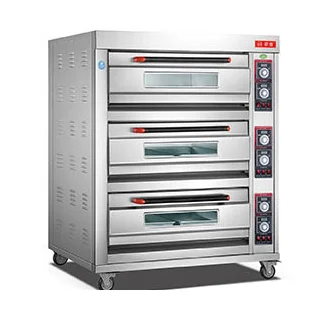 
Electric Bakery Cookies Pizza Oven With Lava Rock Tray 