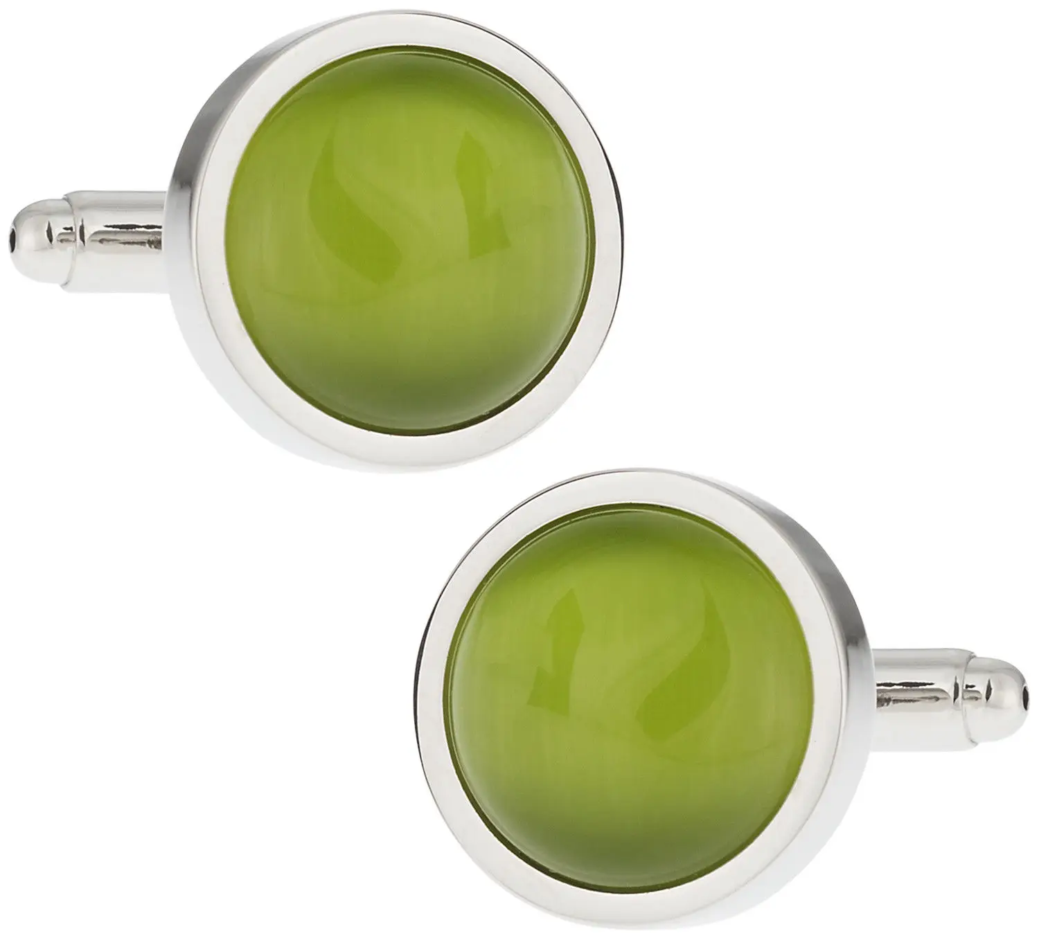 Медь горный хрусталь Запонки