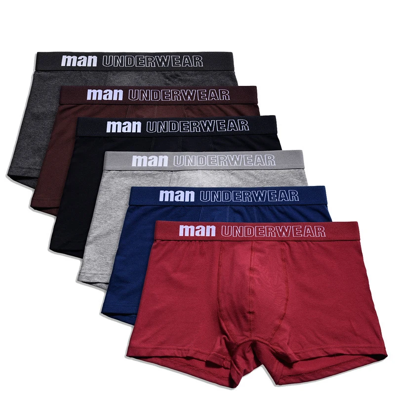 
organic cotton material men underwear with factory price custom logo underwear men boxer brief 