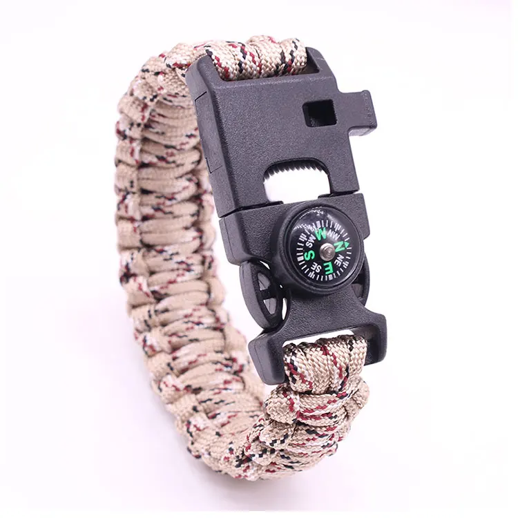 выживания шестерни с Мультитул тактический фонарик 550 Paracord браслет аварийного одеяло провода пилы