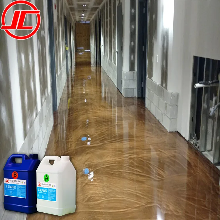 Metallic Epoxy Resin Flooring for Floor Coating and Painting