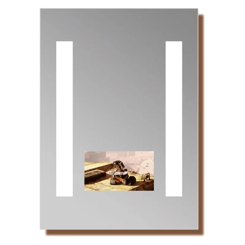 Wholesale Frameless Beauty Salon Decorative Wall Mounted Makeup LED Bathroom TV Mirror