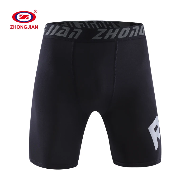 activewear blank compression mens gym tight plain yoga sweat shorts