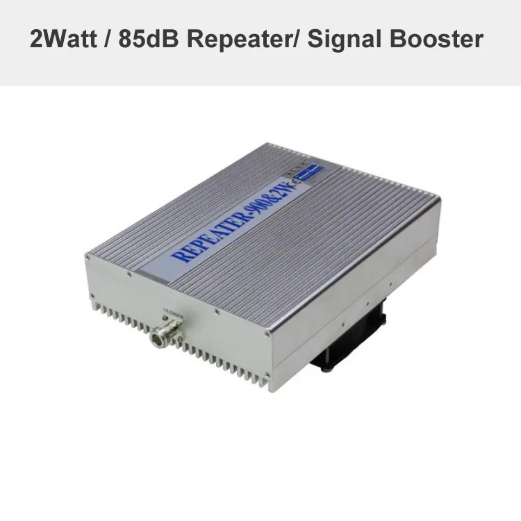 85dB 2 Вт Мобильный усилитель сигнала мобильного телефона сигнал повторителя GSM 900 мГц для дома