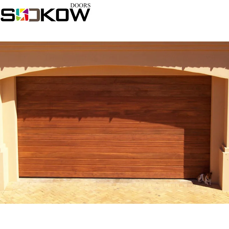steel garage door window panel/overhead warehouse gate/automatic sectional commercial garage door