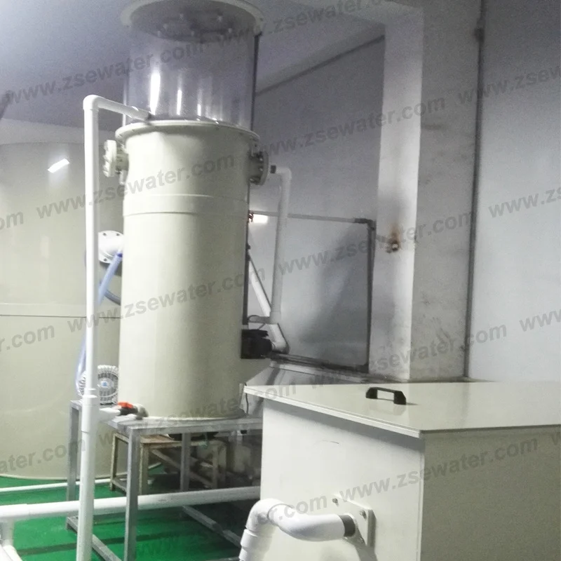 Aquaculture water treatment equipment for indoor intensive Recirculating Aquaculture Systems fish farming