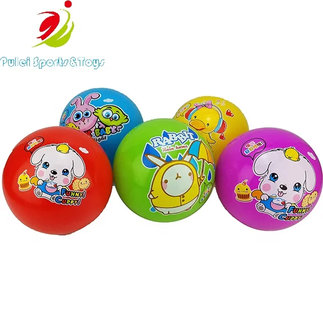 Cheap Inflatable Plastic PVC Kids Play Balls/bouncy Ball/ PVC Toys Ball