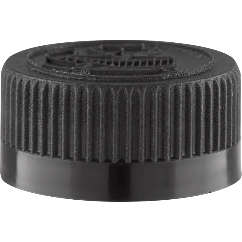 28-400 Back Child Resistant Cap w/F217 Liner, 28-410 CRC plastic cap for 28mm neck finish