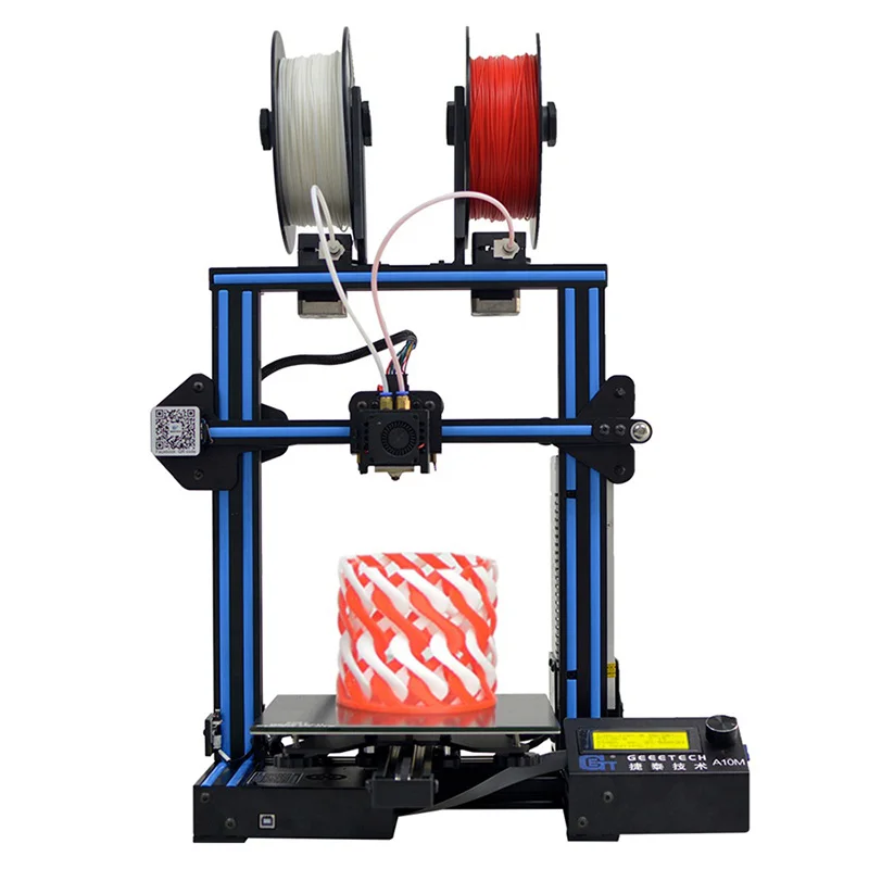 Geeetech A10M  multi color Mixing  prusa color mixer impresora 3d diy dual extruder Printer 3 D 3D Printer