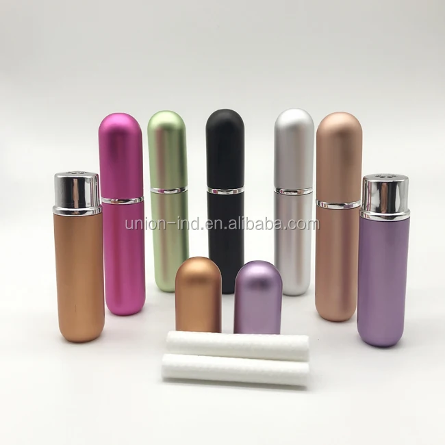 
Essential Oil metal aromatherapy inhaler Blank Nasal Inhaler Tube Bottles Refill Metal Aluminum inhaler 