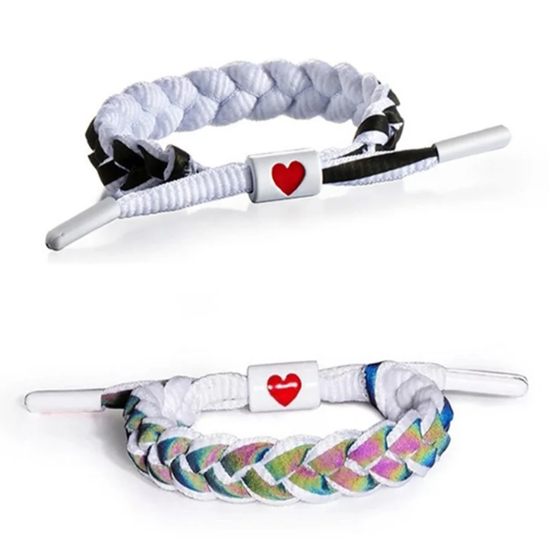 Handmade Adjustable Woven Friendship Bracelet Shoelace Naruto Bracelet for Couple