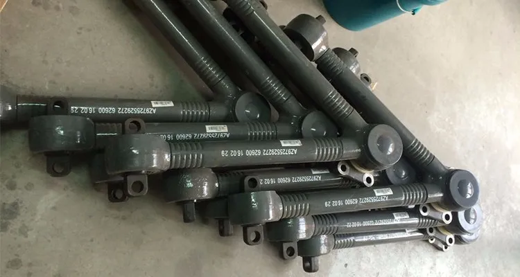 Sinotruk HOWO  spare parts AZ9725529272 V type thrust rod