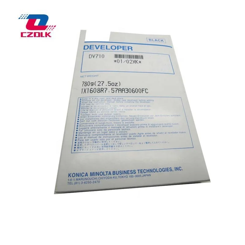 Новый совместимый с DV710 для разработчика Konica minolta bizhub 750 751 600 601 920 7145