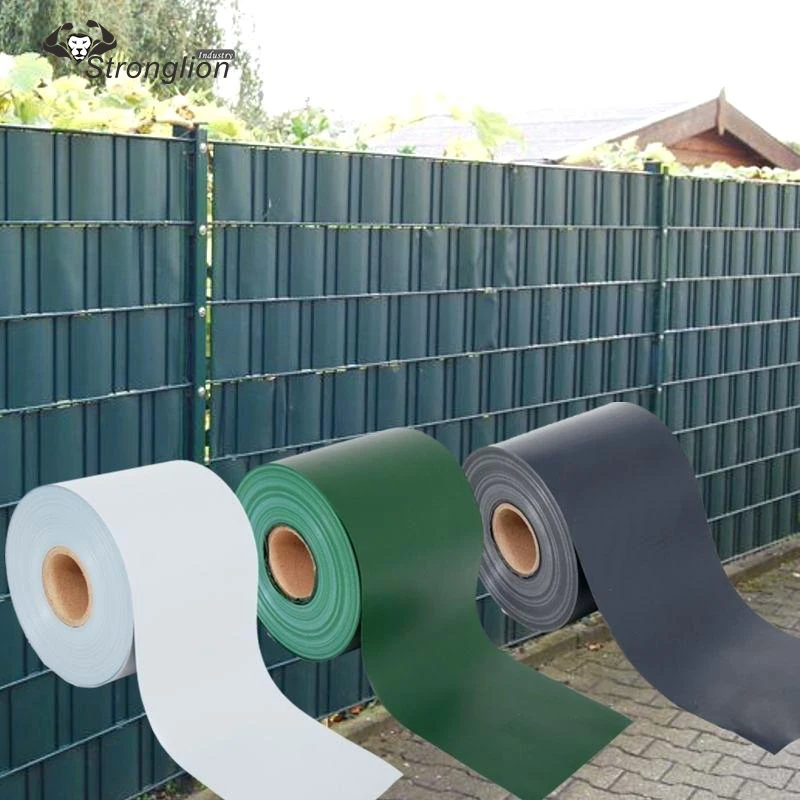 
100% UV Resistance 450g/m2 0.75x6m PVC Strip Balcony Screen Fence Cover 