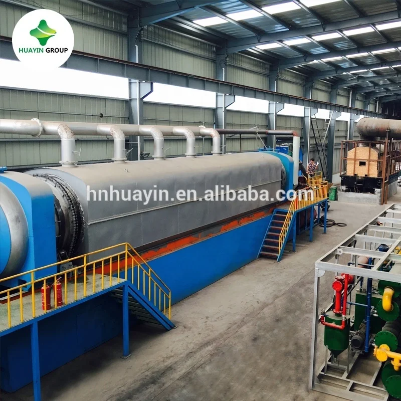 Профессиональный поставщик HUAYIN, непрерывная система пиролиза