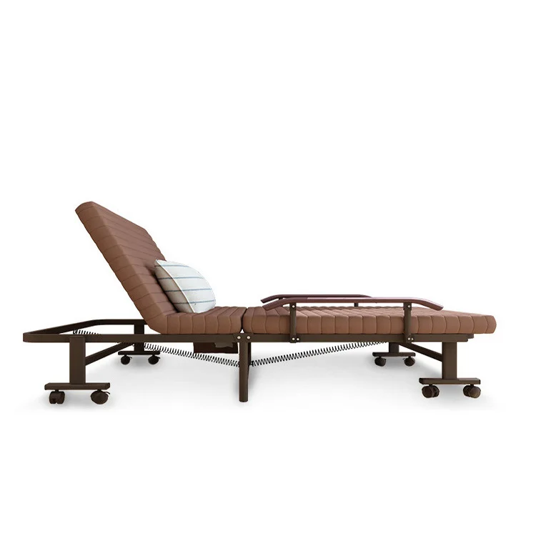 Customized Single size folding bed 70cm with Strong steel frame structure