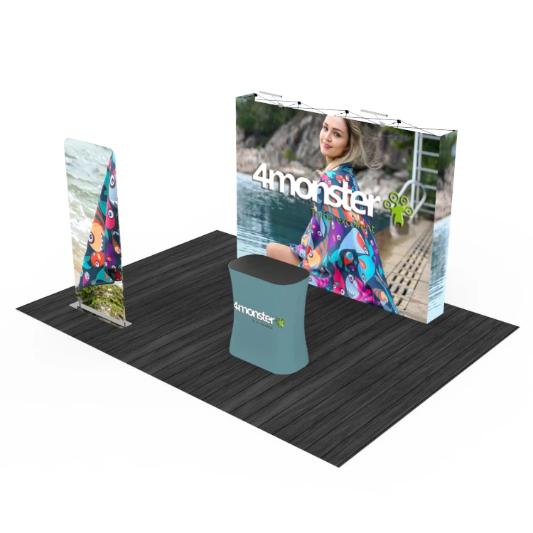 Lightweight Trade Show Booth Advertising Exhibition Equipment