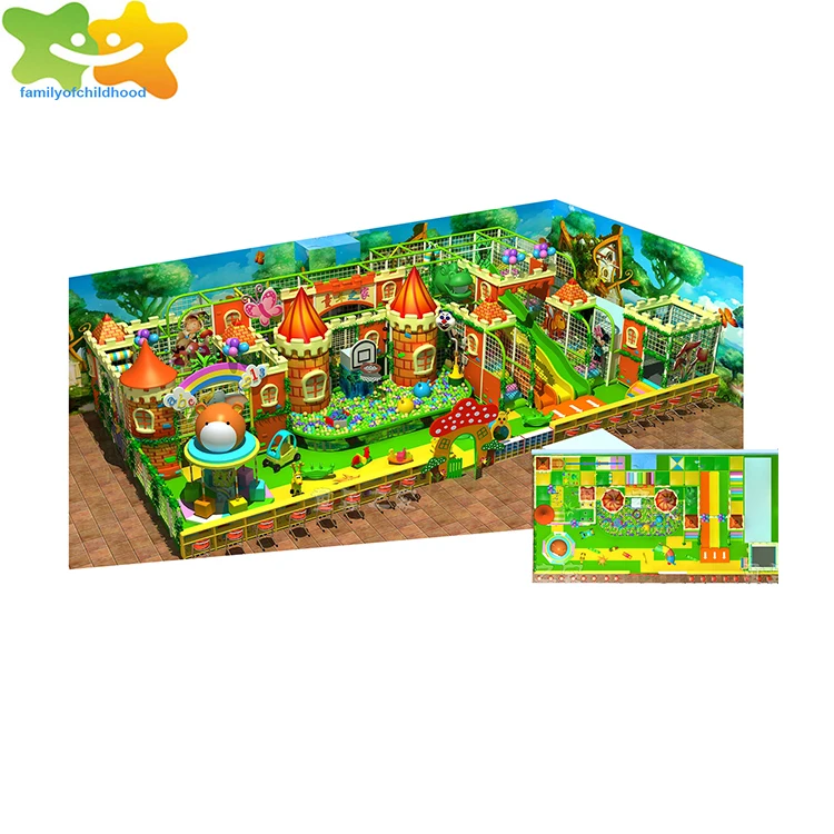 Factory Children Indoor Children's Maze Indoor Play Center for Funny