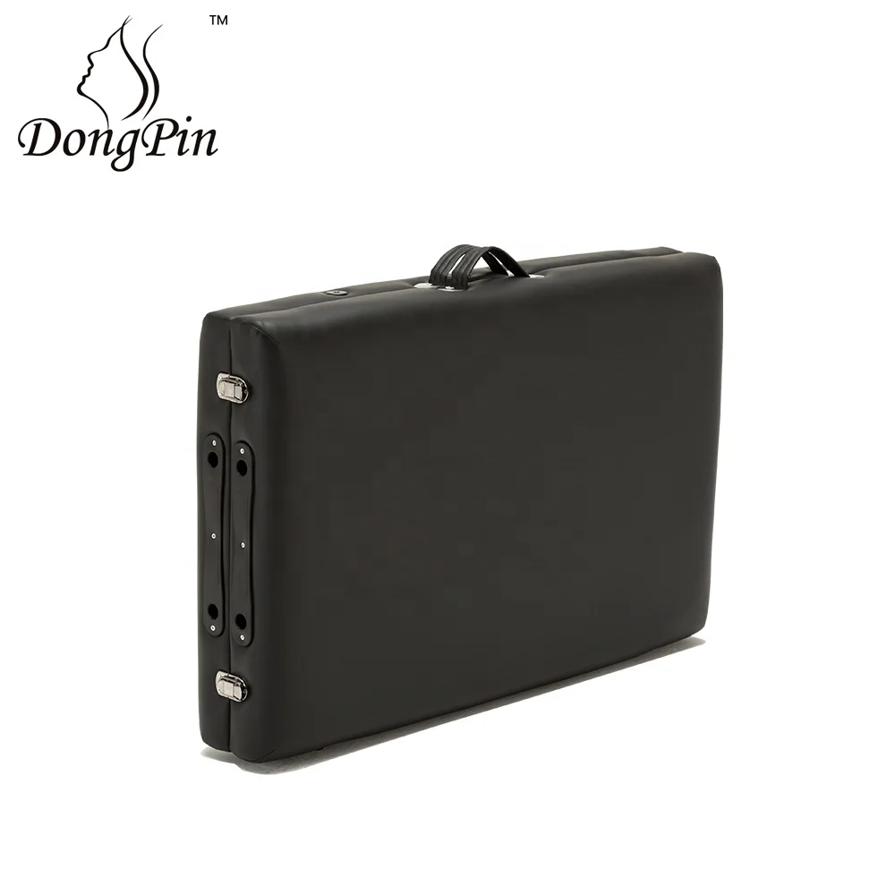 Adjustable portable massage tables wooden folding facial table