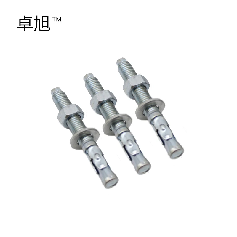
carbon steel galvanized wedge anchor sleeve drop in wedge anchors Stainless Steel 304 316 Expansion Anchor Bolts 