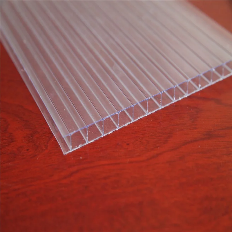 8mm twin wall polycarbonate roof sheets/plastic polycarbonate roof panels
