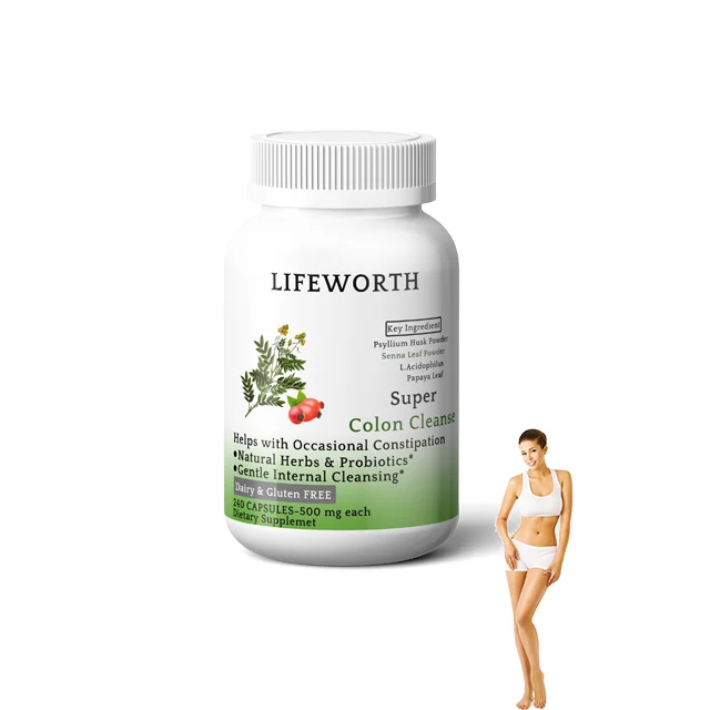 Lifeworth colon cleanse bio herbs wholesale weight loss pills capsule