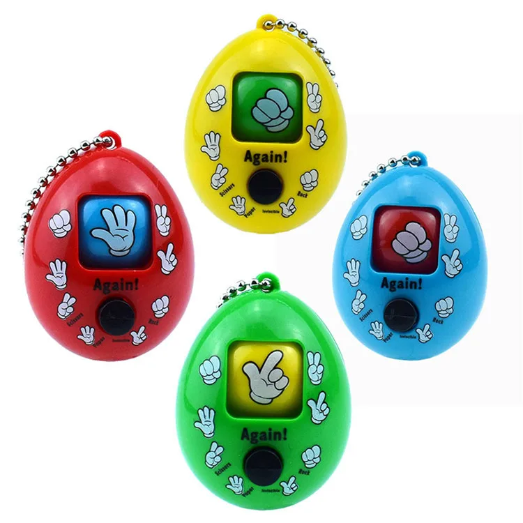 2019 ROCK SCISSORS PAPER face change finger-guessing mini toy game capsule toy for kids