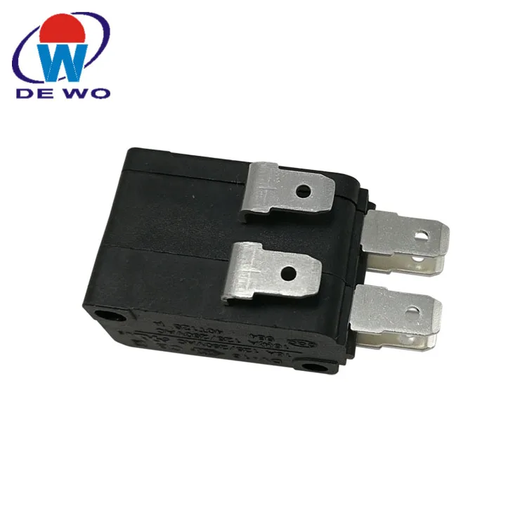 Lever 6 pin 16a 125v 40t125 double connect micro switch