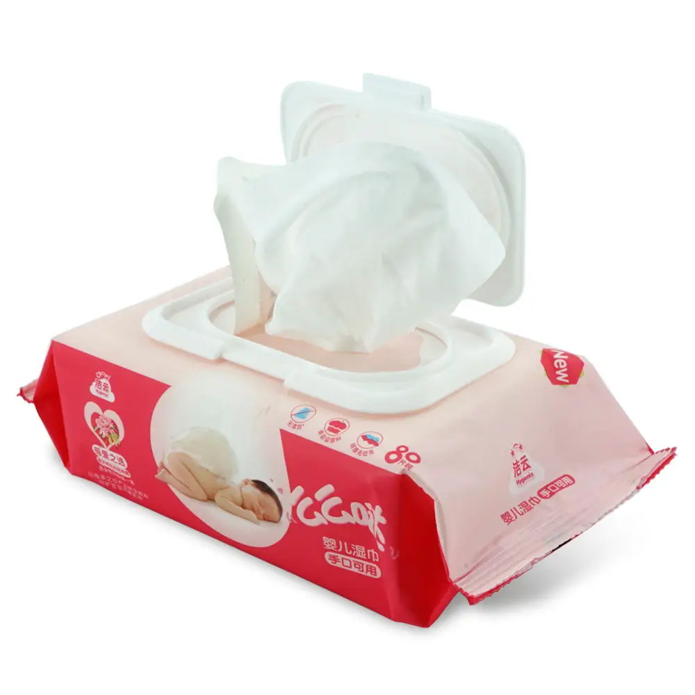Китайский поставщик, Собственная торговая марка, детские влажные салфетки без спирта, оптовая продажа, салфетки для малышей