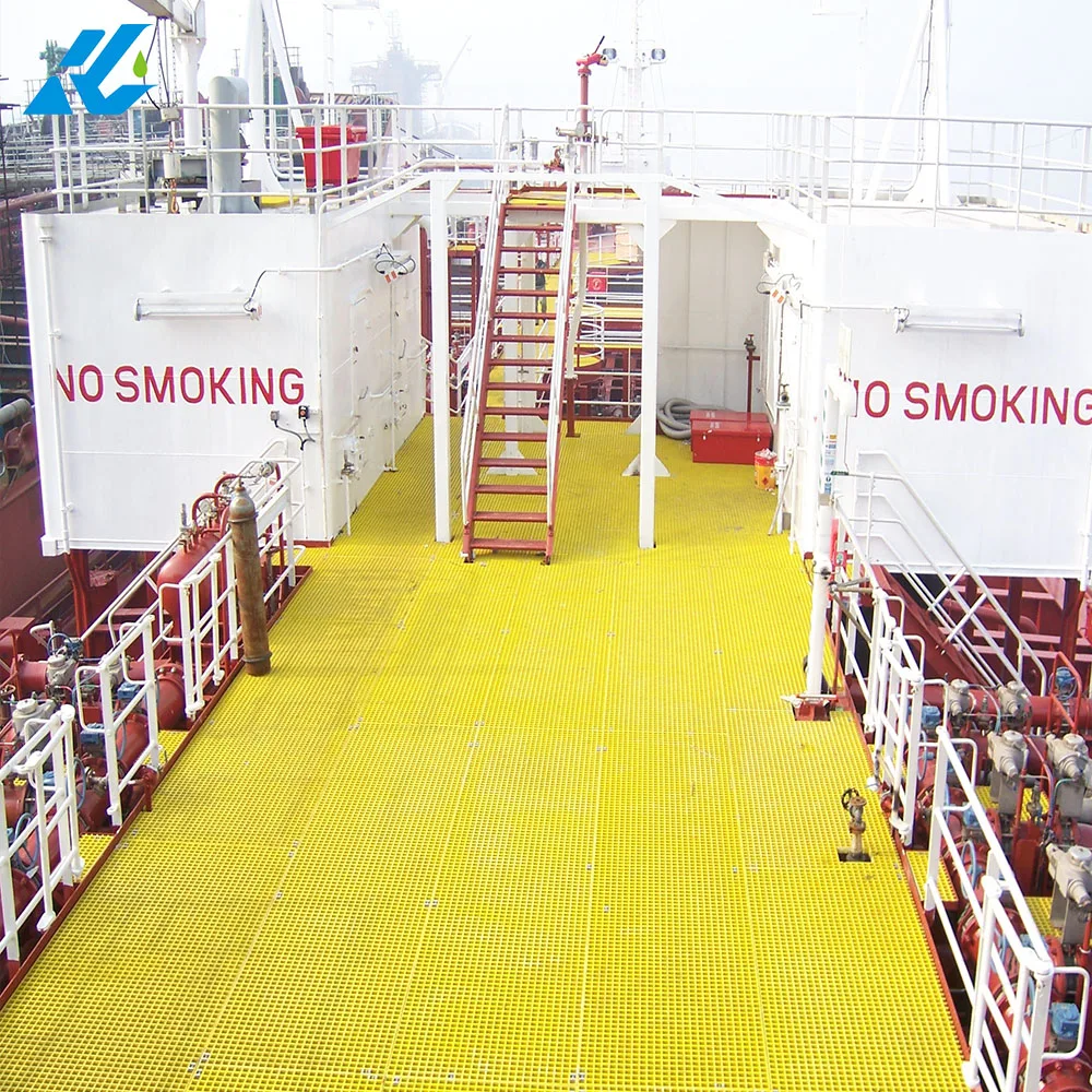 Стеклопластиковая решетка, используемая на корабле из стекловолокна, сертифицированная цена