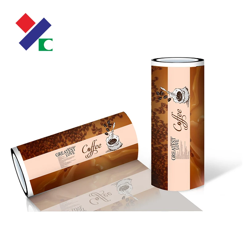 food packaging metalized opp/bopp film, customized printed plastic roll film, food grade plastic film