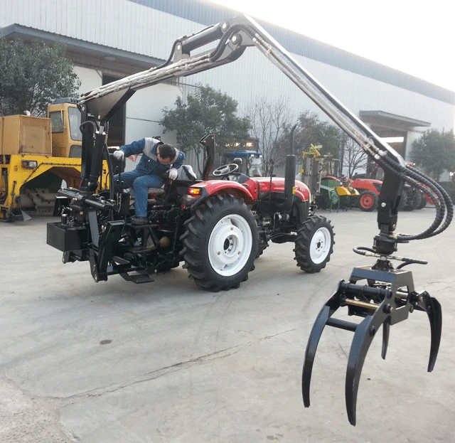 Дешевая цена мини-тракторный кран Лесной