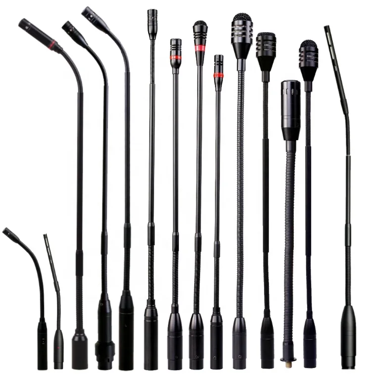 Настольный микрофон SINGDEN omni, профессиональный микрофон с гусиной шеей, работает с phantom