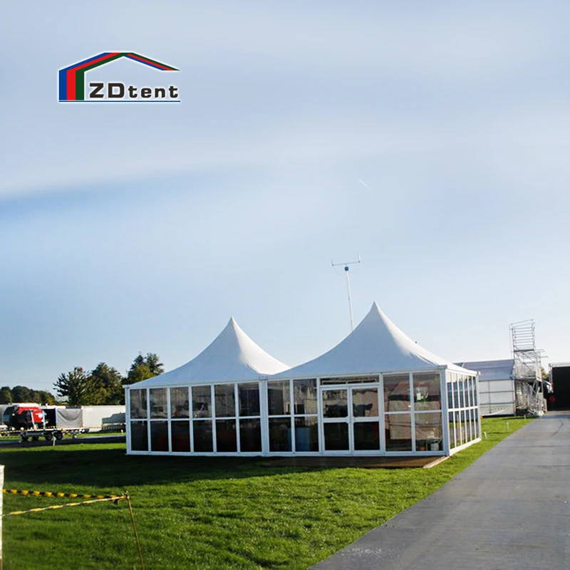 Outdoor 5x5m party event tent wedding pagoda tent