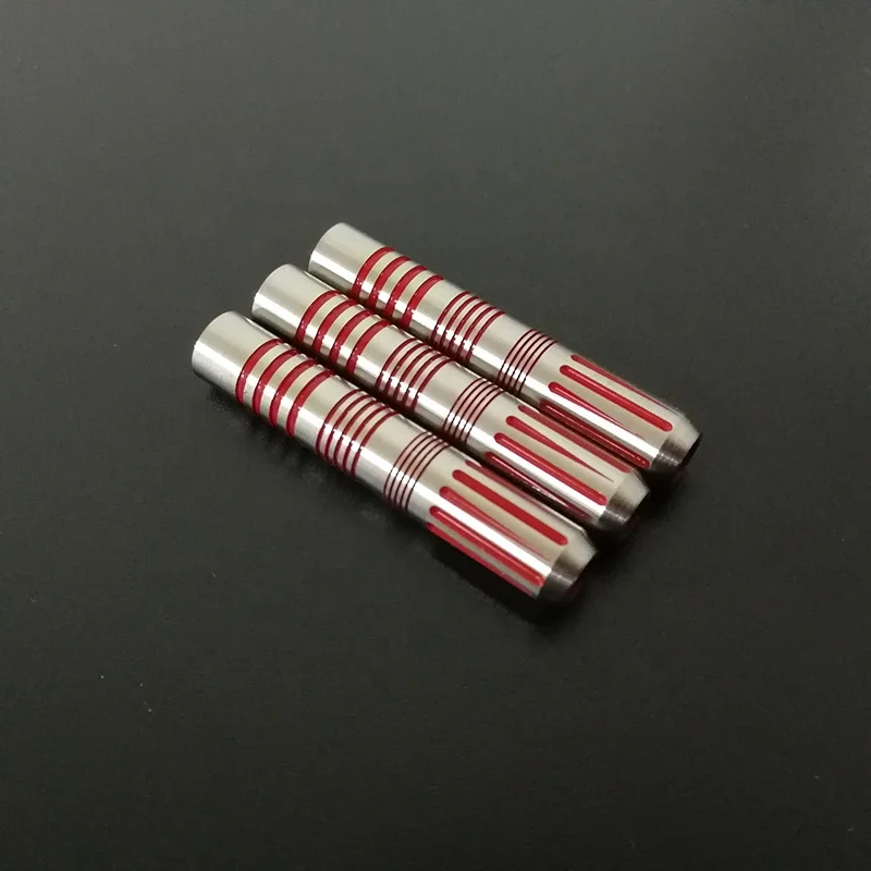 
Red Color coating Tungsten Darts Soft Tip Tungsten Darts Barrels 