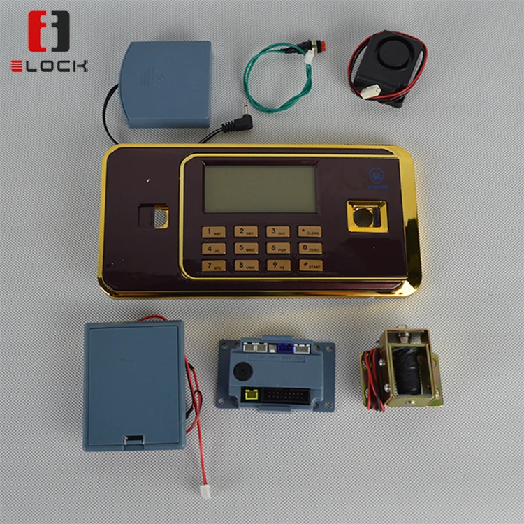 LCD mechanical password lock firebox safe gun safe box electronic keypad lock electronic code fingerprint cabinet lock