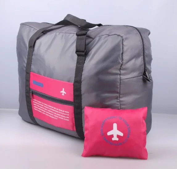 Fashion WaterProof Travel Bag Large Capacity Bag Women nylon Folding Bag Unisex Luggage Travel Handbags