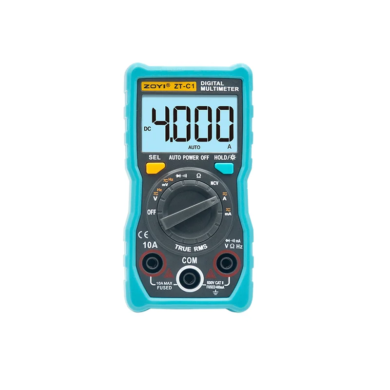 Motorcycle Repair Multi Tester ZOTEK Pocket Digital Multimeters