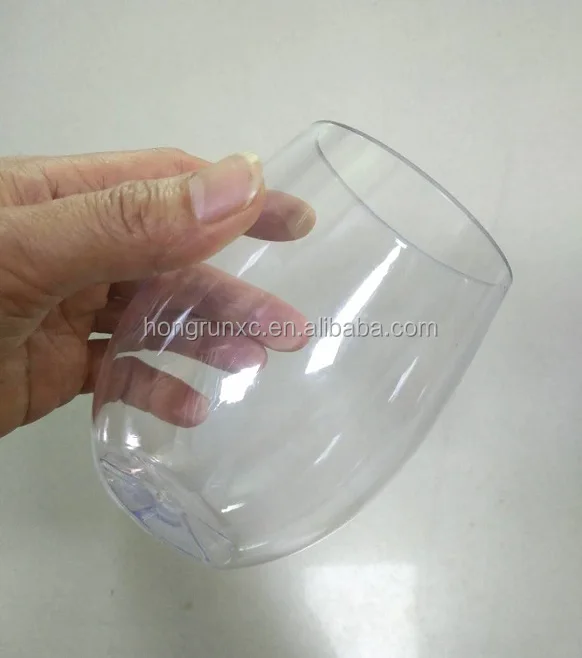 Dishwasher safe Cold drinking coffee drinking cups SAN Plastic  Wine glasses