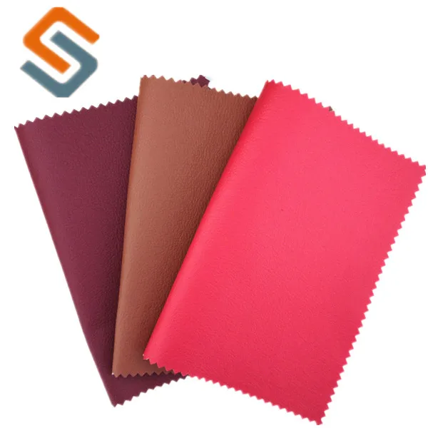 Бесплатный образец 0,8 мм зернистость личи ПВХ искусственная кожа для сумки и дивана